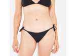 Bas de maillot de bain texturé culotte nouée Femme - SOFY noir