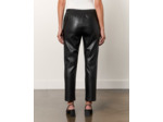 Pantalon 7/8 fuselé uni NOIR Femme
