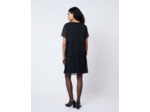 Robe courte unie NOIR