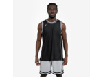 Maillot de Basketball sans manche réversible Adulte - TKR-500 noir blanc