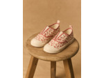Basket en toile imprimé léopard