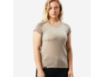 T-shirt de trek manches courtes en laine mérinos Femme - MT500