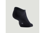Chaussettes de tennis basses RS100 lot de 3 paires noir