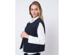 Gilet uni MARINE Femme