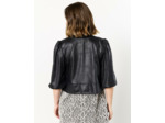 Veste courte unie NOIR Femme