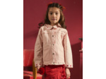 Veste en jean rose