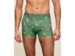Boxer en coton motifs oranges