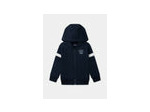 Veste à capuche zippée bleu marine pour garçons