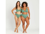 Haut de maillot de bain brassière texturée Femme - Bea kaki