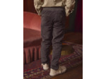 Pantalon Gris en Velours