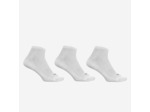 CHAUSSETTES DE RUNNING RUN100 BLANCHE x3