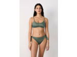 Bikini brésilien à nouer bas de maillot pailleté