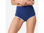 Bas de maillot de bain surf shorty taille haute Femme - Caro Bleu