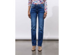 Jean long droit BLEU Femme