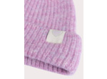 Bonnet violet chiné pour fille