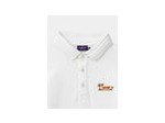 polo blanc pour garçon