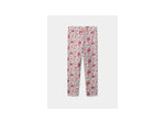 Leggings à imprimé floral pour filles