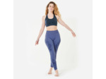 Brassière bretelles croisées maintien léger Femme, Bleu