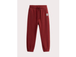 Bas de jogging rouge ruby pour garçon