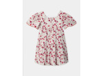 Robe imprimé fleuri à manches volantes Fille
