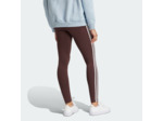 Legging imprimé 3 bandes Adidas femme - marron