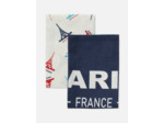 Lot de 2 torchons en coton Paris