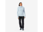 Pull technique à capuche en laine mérinos femme - ALPINISM