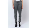 Pantalon 7/8 cigarette pied de puce GRIS Femme