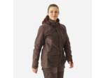 VESTE FEMME IMPERMÉABLE RESISTANTE 500 MARRON