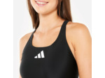 MAILLOT DE BAIN Natation 1P - ADIDAS FEMME 3 bars Noir