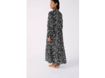 Robe longue de plage imprimée