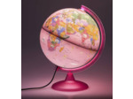 GLOBE LUMINEUX ZOO ROSE 25 CM