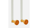 Lot de 2 patères de porte