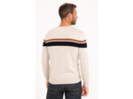 Pull col rond rayé stripe