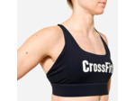 Brassière de crossfit® maintien modéré femme, noir