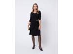 Robe courte unie NOIR