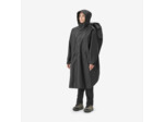 Poncho pluie de randonnée - MT500 - 60L - Noir