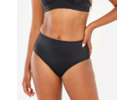 BAS DE MAILLOT DE BAIN DE SURF FEMME TAILLE HAUTE ROMI NOIRE