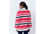 Pull épais rayé MULTICOLORE Femme