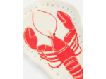 Assiette en forme de homard