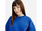 Sweat col rond femme, Elementals, bleu