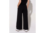 Pantalon 7/8 large uni NOIR Femme