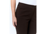 Pantalon 7/8 cigarette uni MARRON Femme