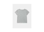 T-shirt gris + sac bandoulière Fille