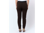Pantalon 7/8 cigarette uni MARRON Femme