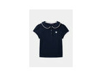 T-shirt bleu marine pour filles