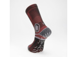 Chaussettes de rugby Adulte - R520 MID noir