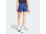 Short de fitness femme, bleu