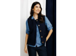 Gilet sans manches bouclette