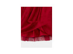 Jupe de Noël en tulle rouge pour fille